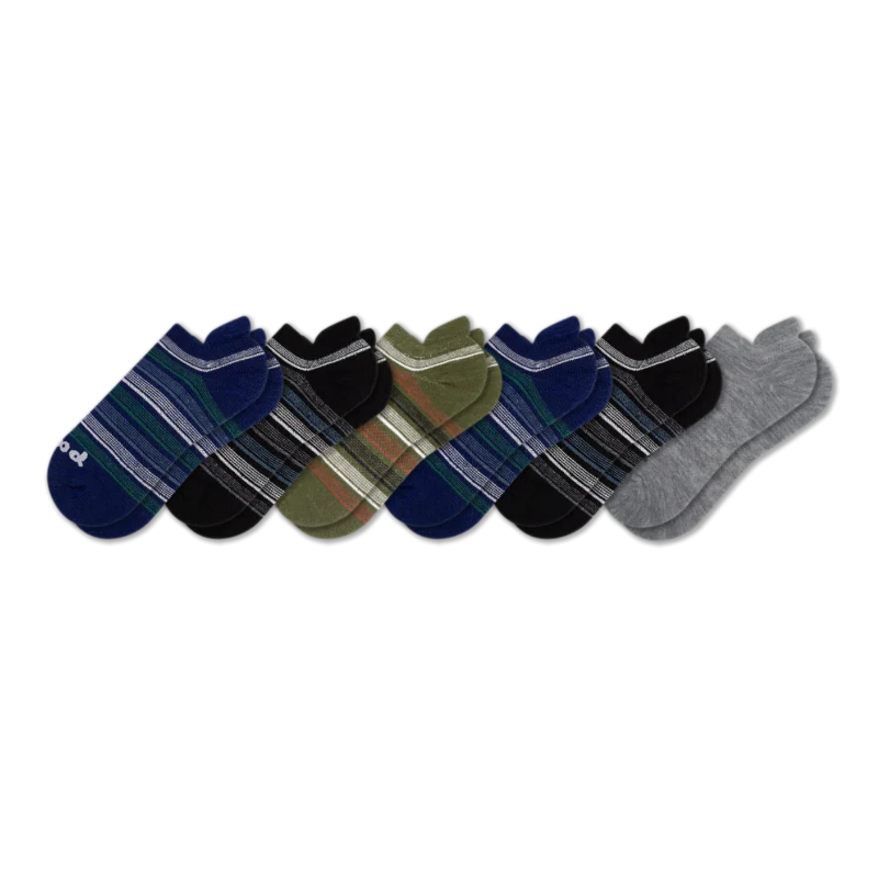 6 Pack - Men's Low Cut Pacas Socks - Image 86