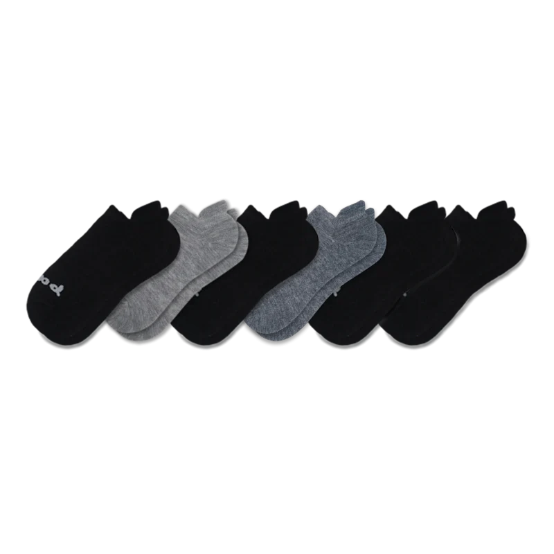 6 Pack - Men's Low Cut Pacas Socks - Image 88