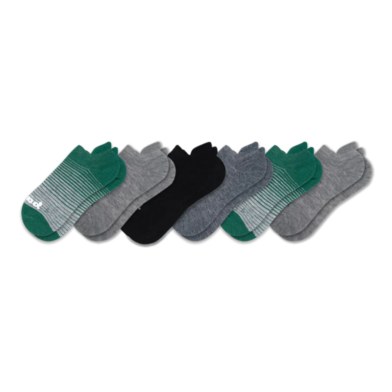 6 Pack - Men's Low Cut Pacas Socks - Image 90