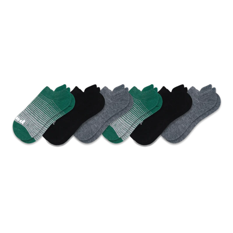 6 Pack - Men's Low Cut Pacas Socks - Image 93