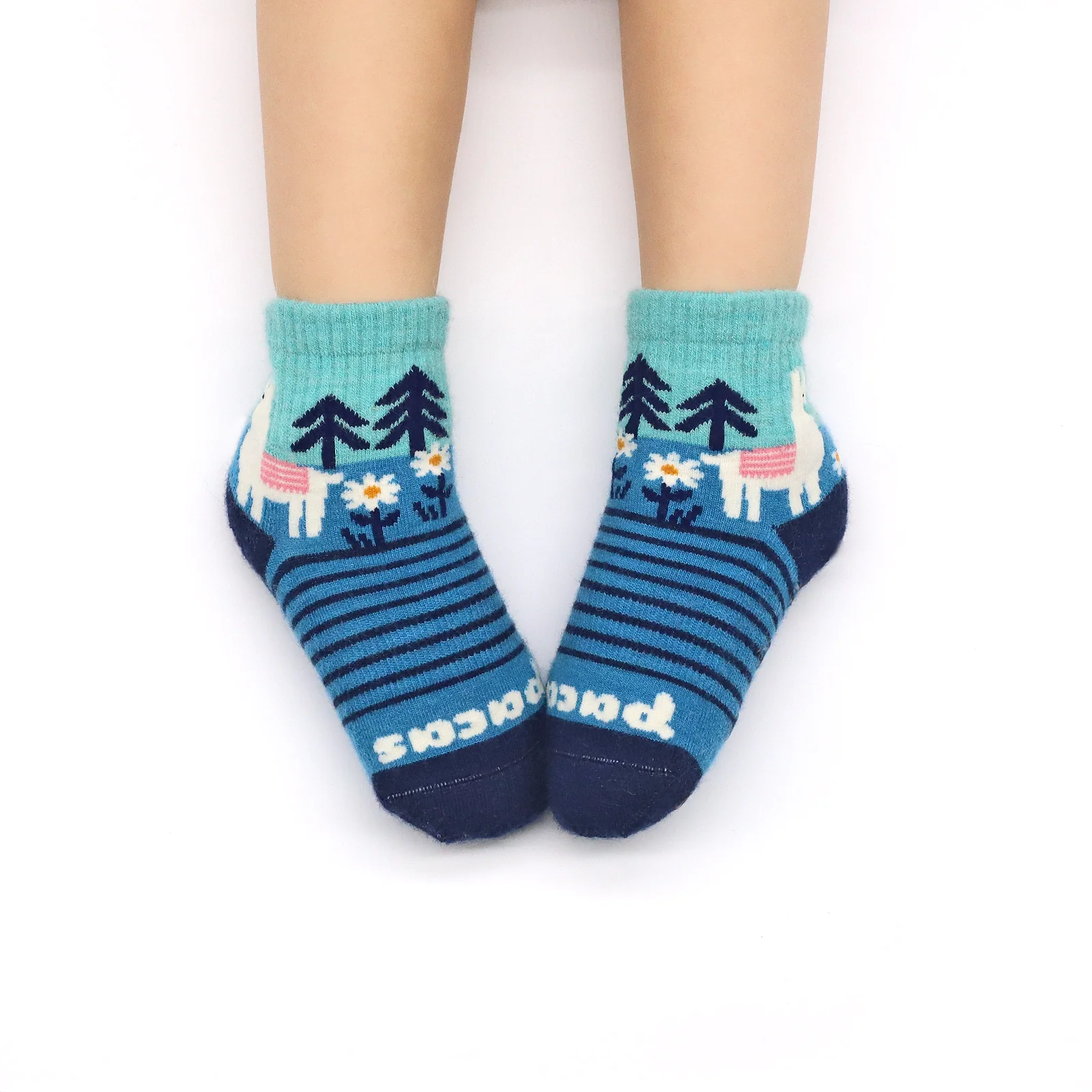 6 Pack - Toddler Pacas Gripper Socks - Image 34
