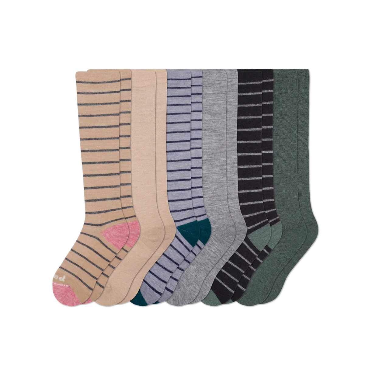 6 Pack - Women's Compression Socks - Image 101
