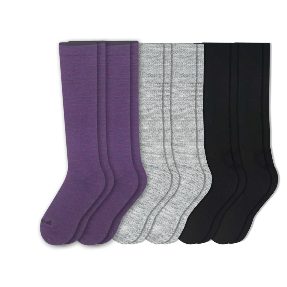 6 Pack - Women's Compression Socks - Image 12