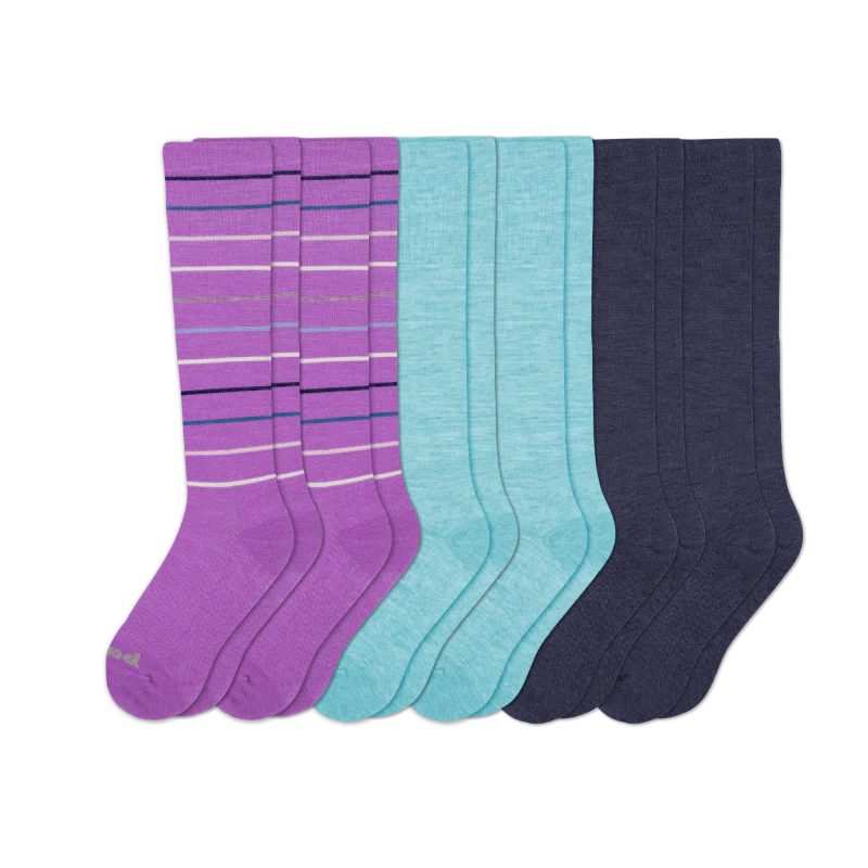 6 Pack - Women's Compression Socks - Image 121