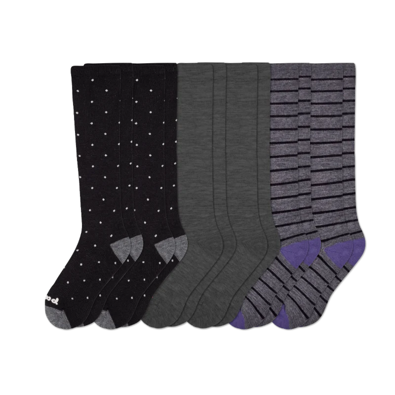 6 Pack - Women's Compression Socks - Image 122