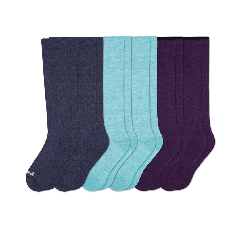 6 Pack - Women's Compression Socks - Image 124