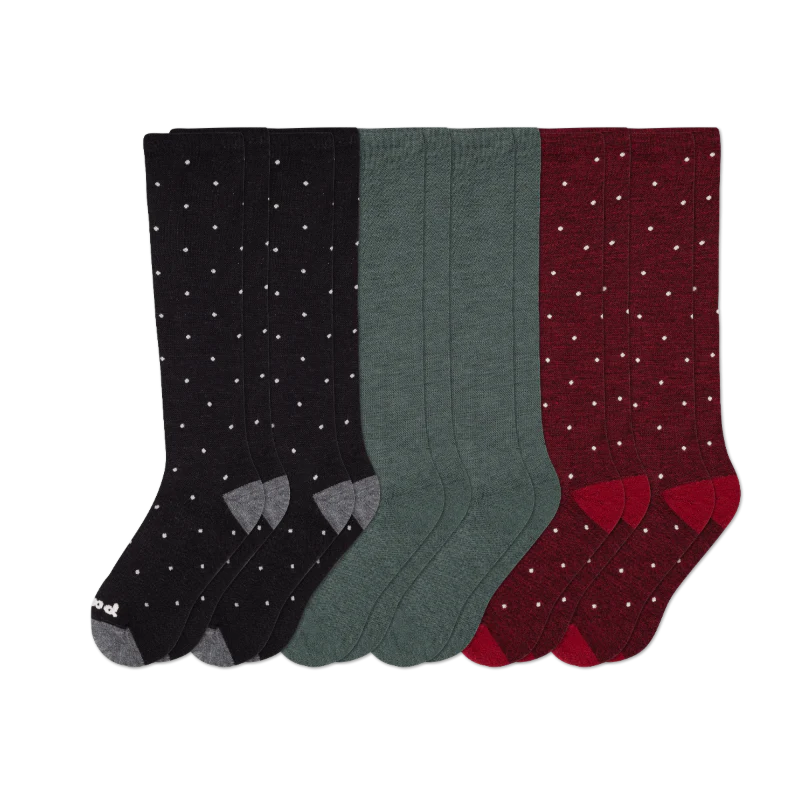 6 Pack - Women's Compression Socks - Image 128