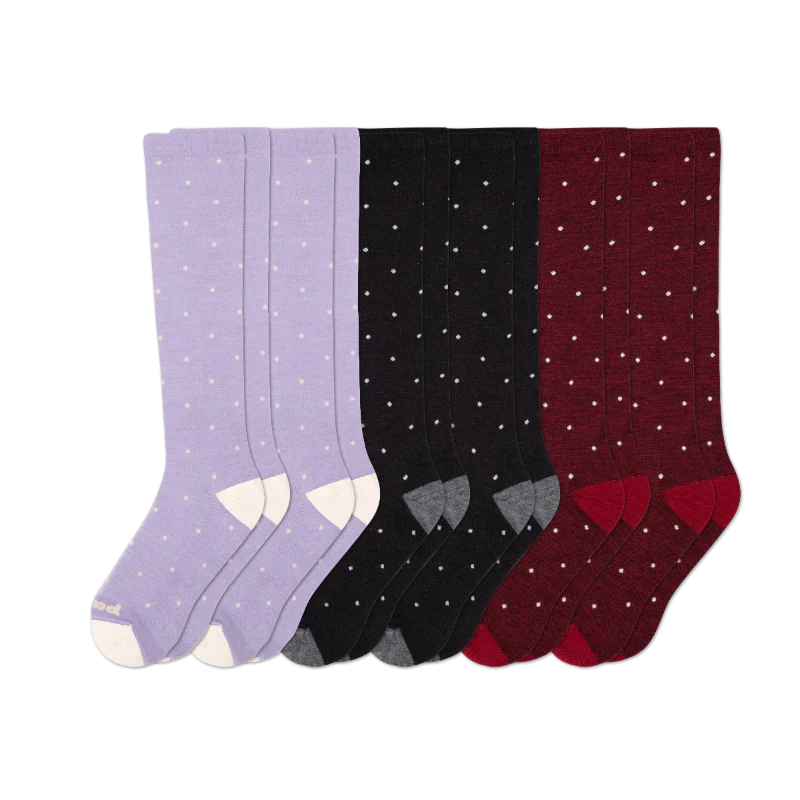 6 Pack - Women's Compression Socks - Image 129