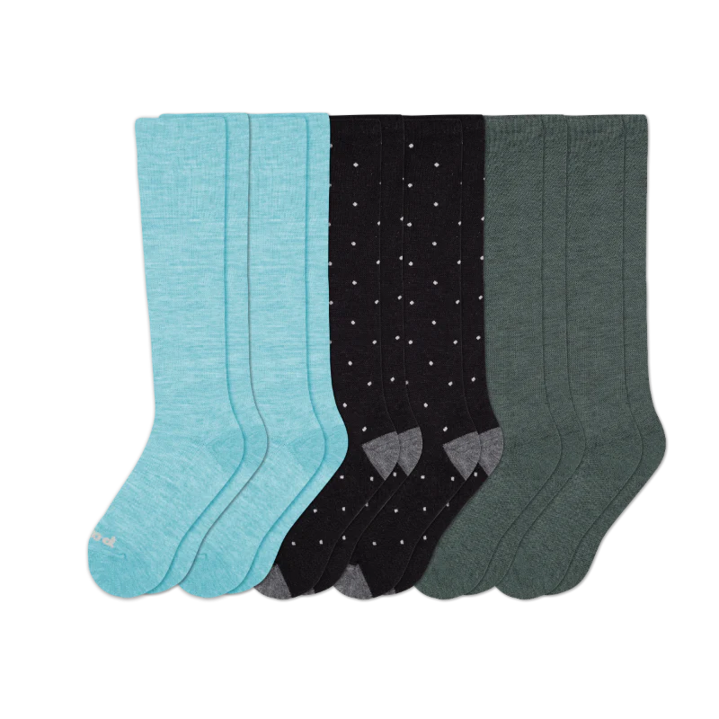 6 Pack - Women's Compression Socks - Image 130