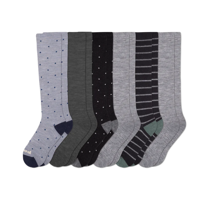 6 Pack - Women's Compression Socks - Image 136