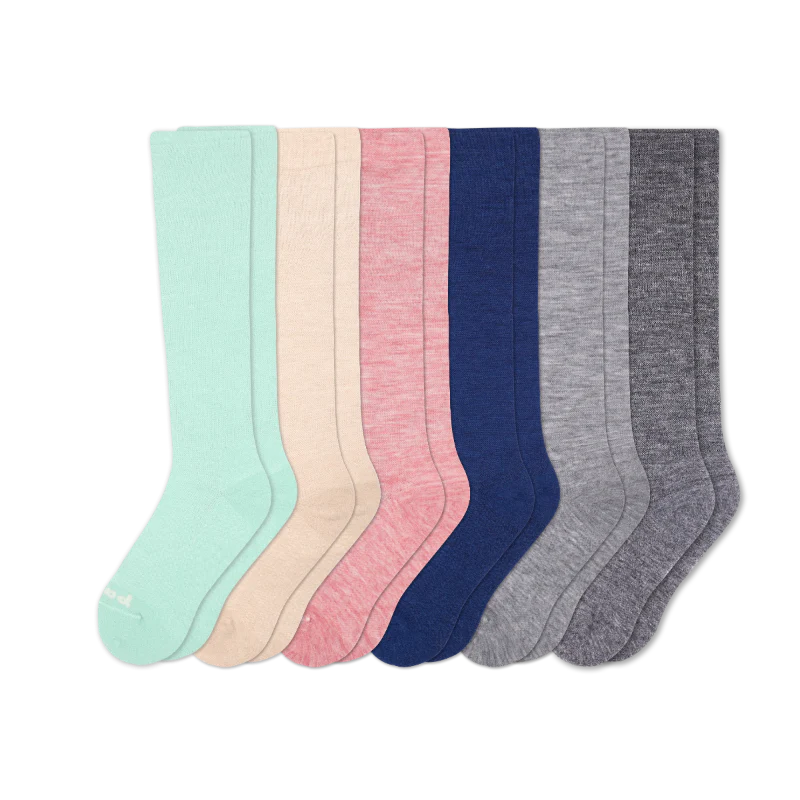 6 Pack - Women's Compression Socks - Image 148