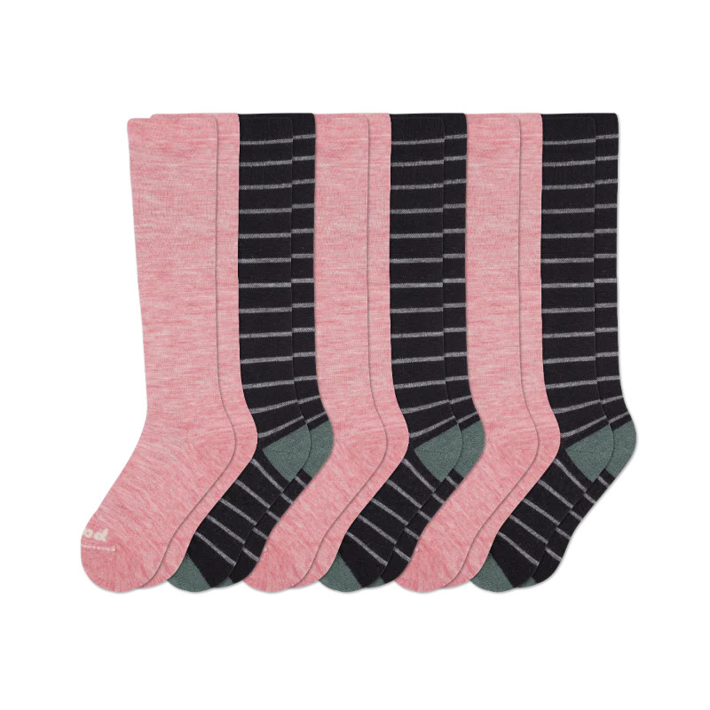 6 Pack - Women's Compression Socks - Image 154