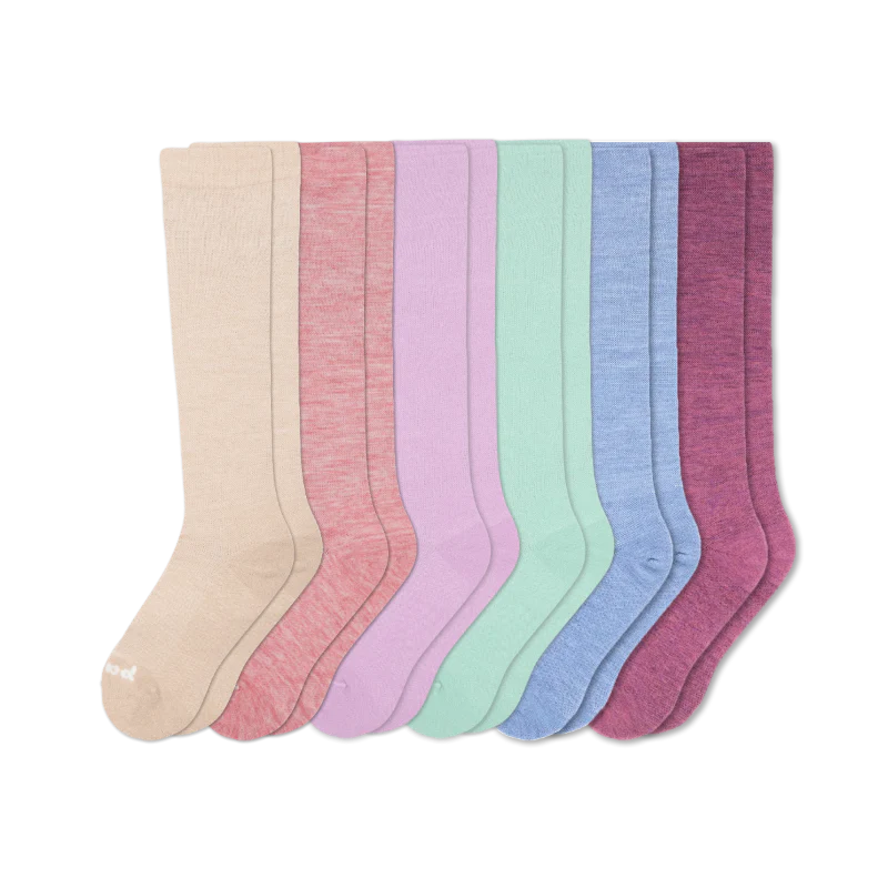 6 Pack - Women's Compression Socks - Image 156