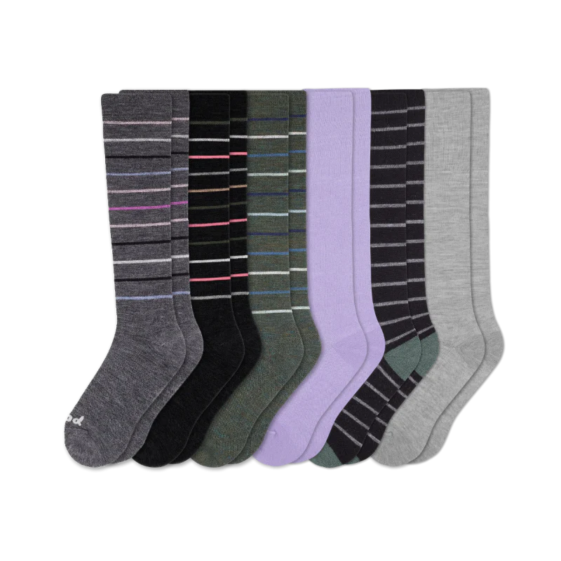 6 Pack - Women's Compression Socks - Image 162
