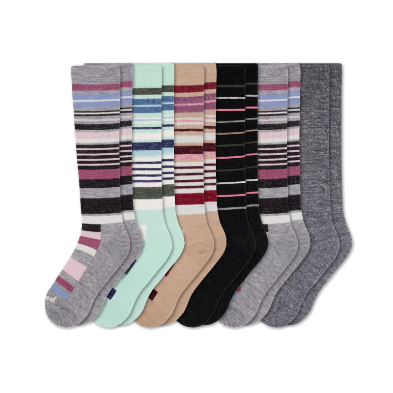 6 Pack - Women's Compression Socks - Image 170