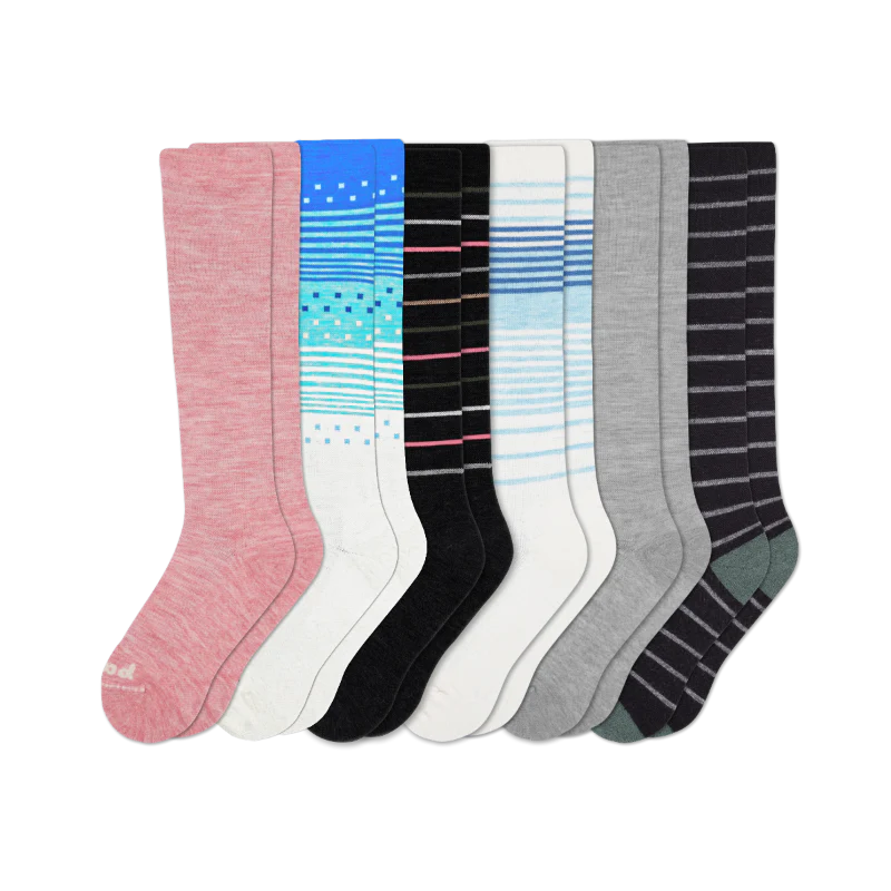 6 Pack - Women's Compression Socks - Image 171