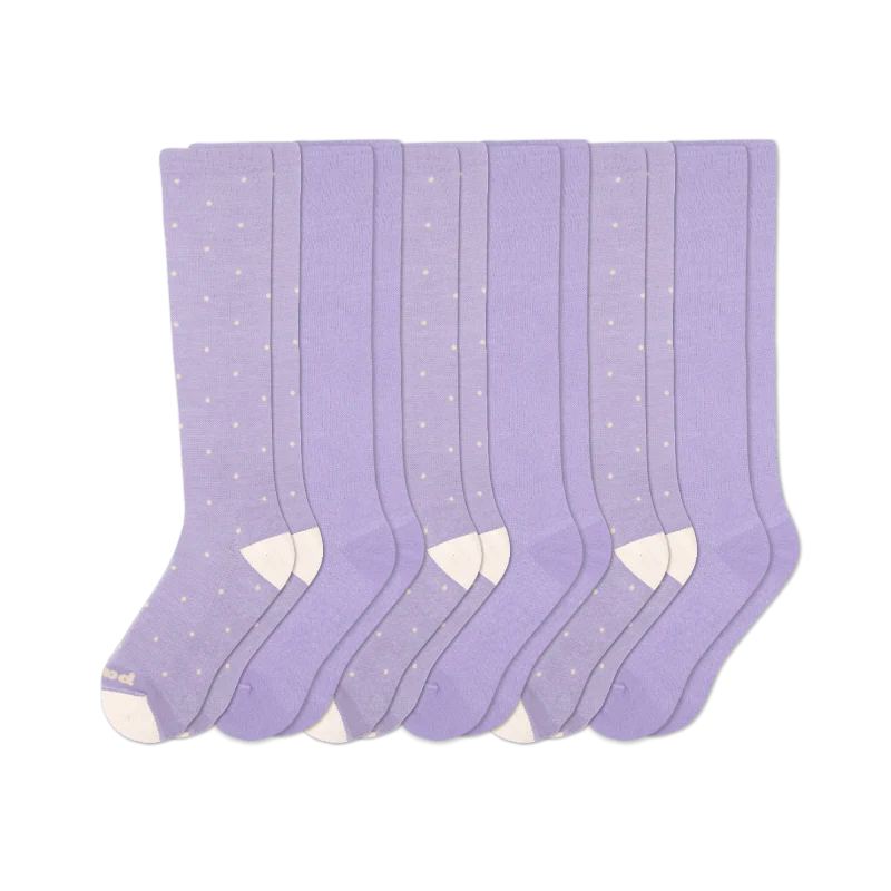 6 Pack - Women's Compression Socks - Image 173