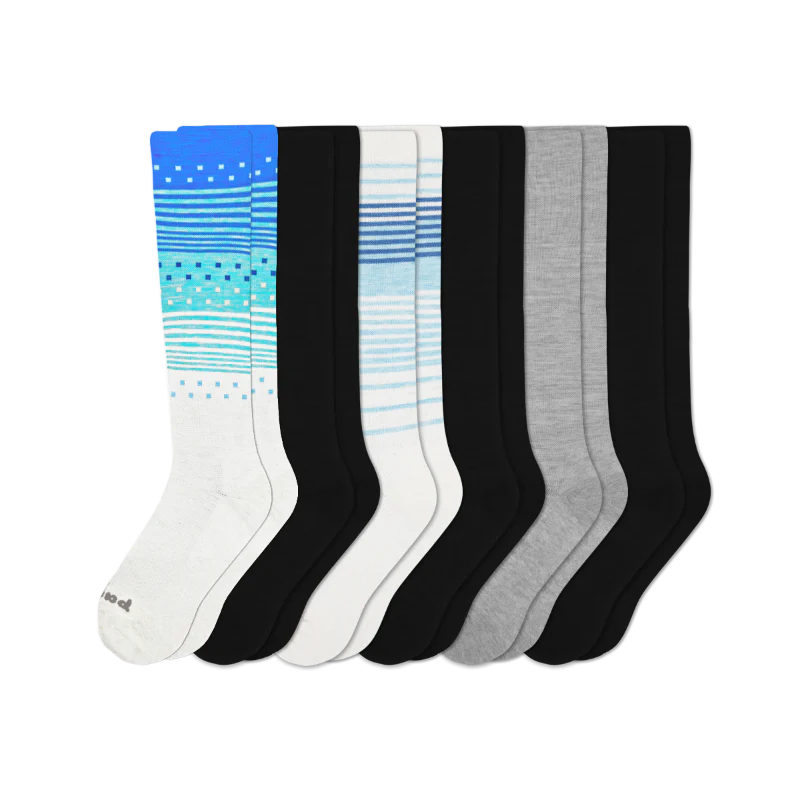 6 Pack - Women's Compression Socks - Image 174