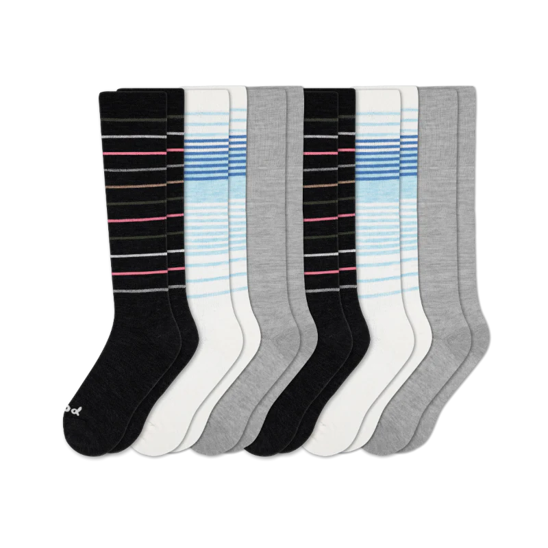 6 Pack - Women's Compression Socks - Image 175