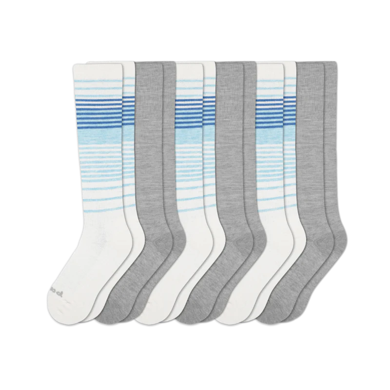 6 Pack - Women's Compression Socks - Image 178