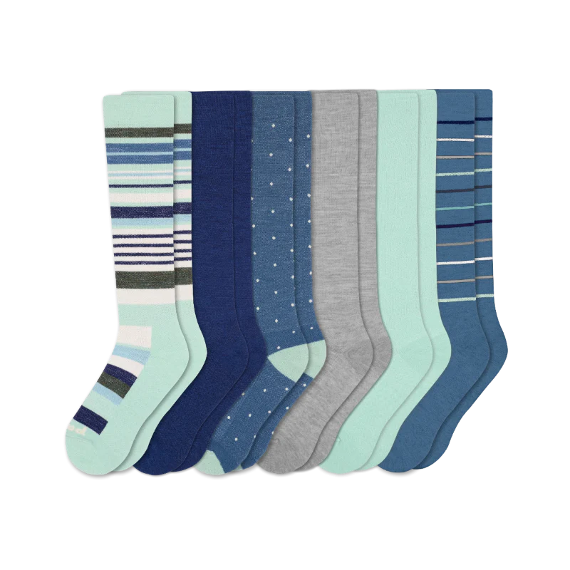 6 Pack - Women's Compression Socks - Image 184