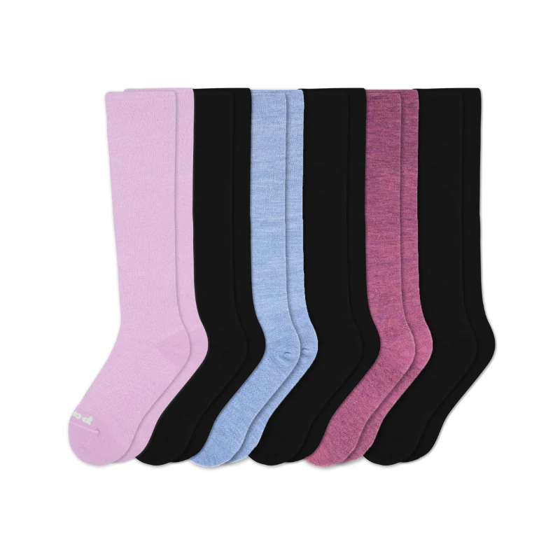 6 Pack - Women's Compression Socks - Image 187