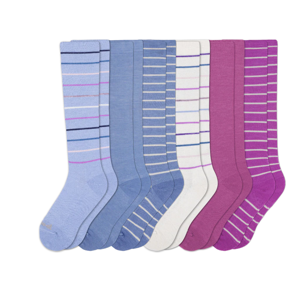6 Pack - Women's Compression Socks - Image 21