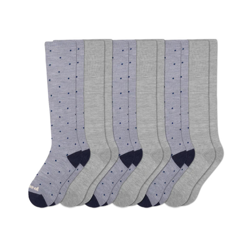 6 Pack - Women's Compression Socks - Image 210