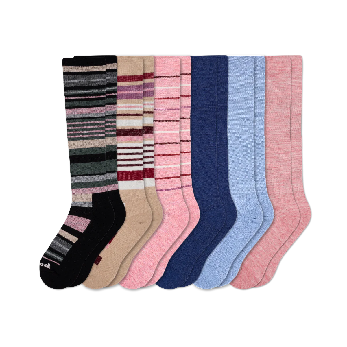 6 Pack - Women's Compression Socks - Image 218
