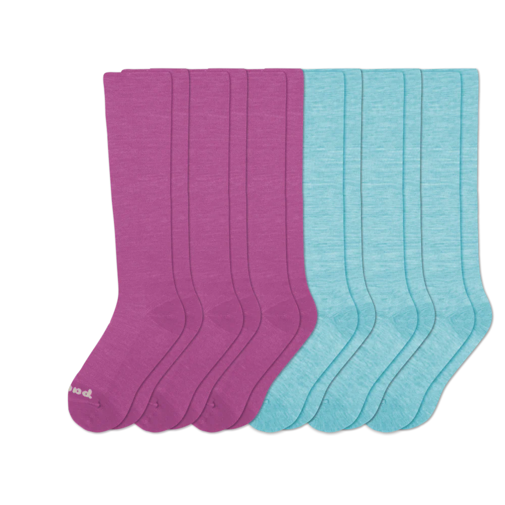 6 Pack - Women's Compression Socks - Image 22