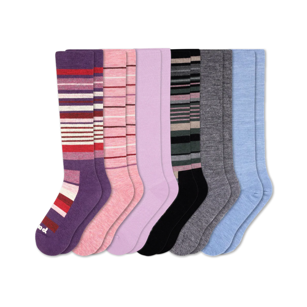 6 Pack - Women's Compression Socks - Image 223
