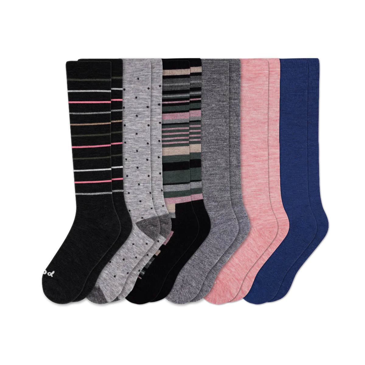 6 Pack - Women's Compression Socks - Image 225