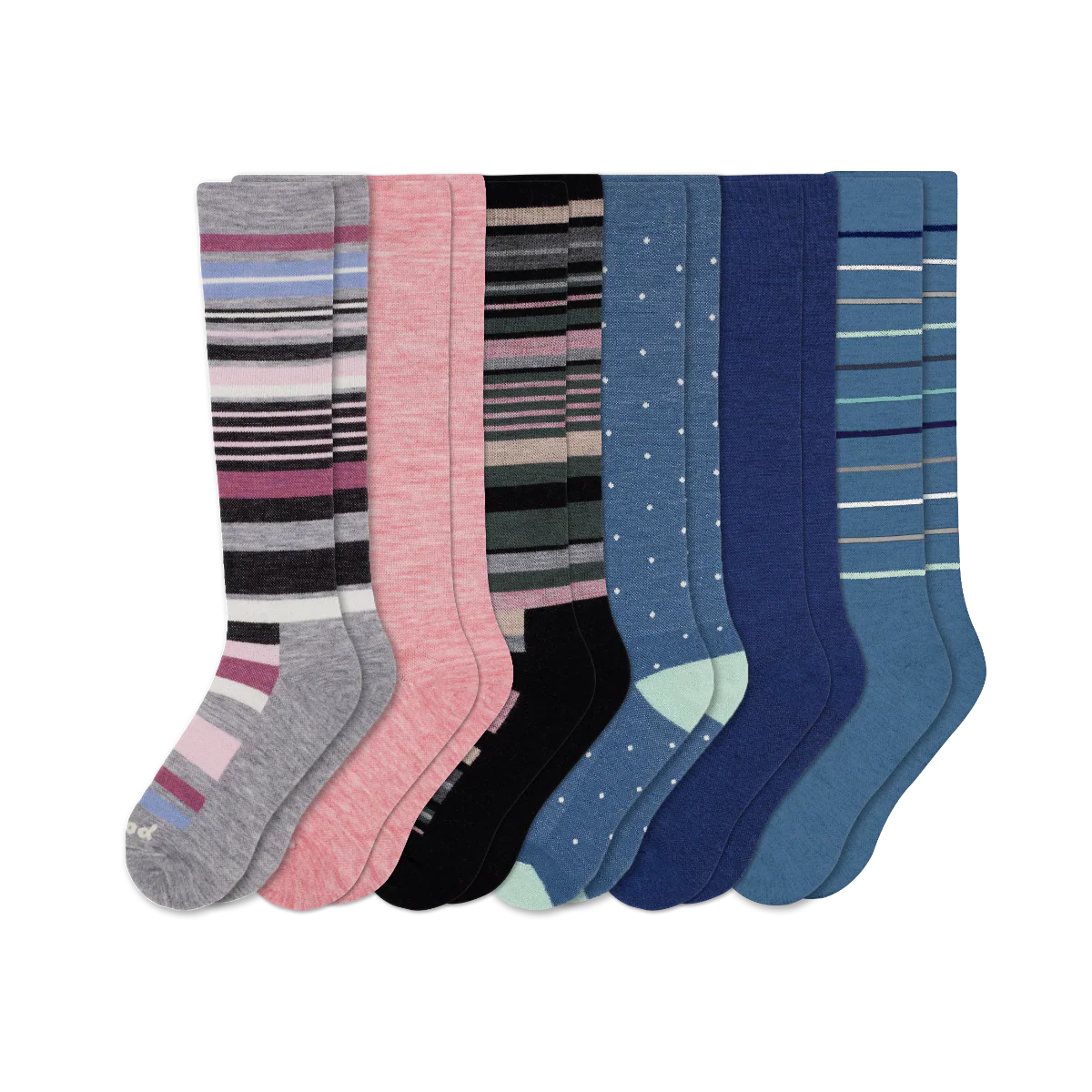 6 Pack - Women's Compression Socks - Image 227