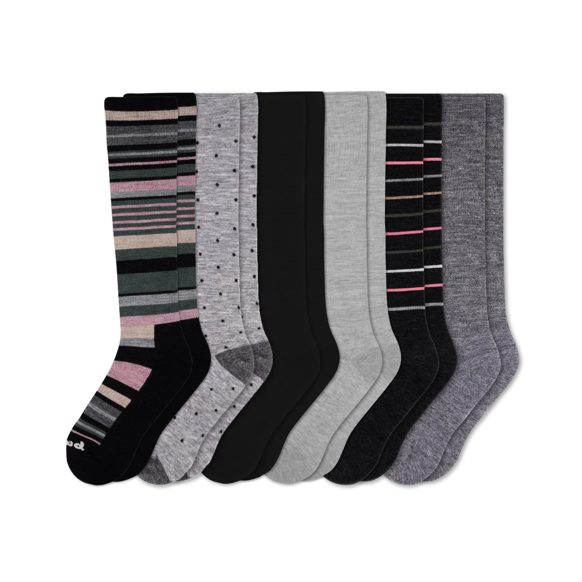 6 Pack - Women's Compression Socks - Image 230