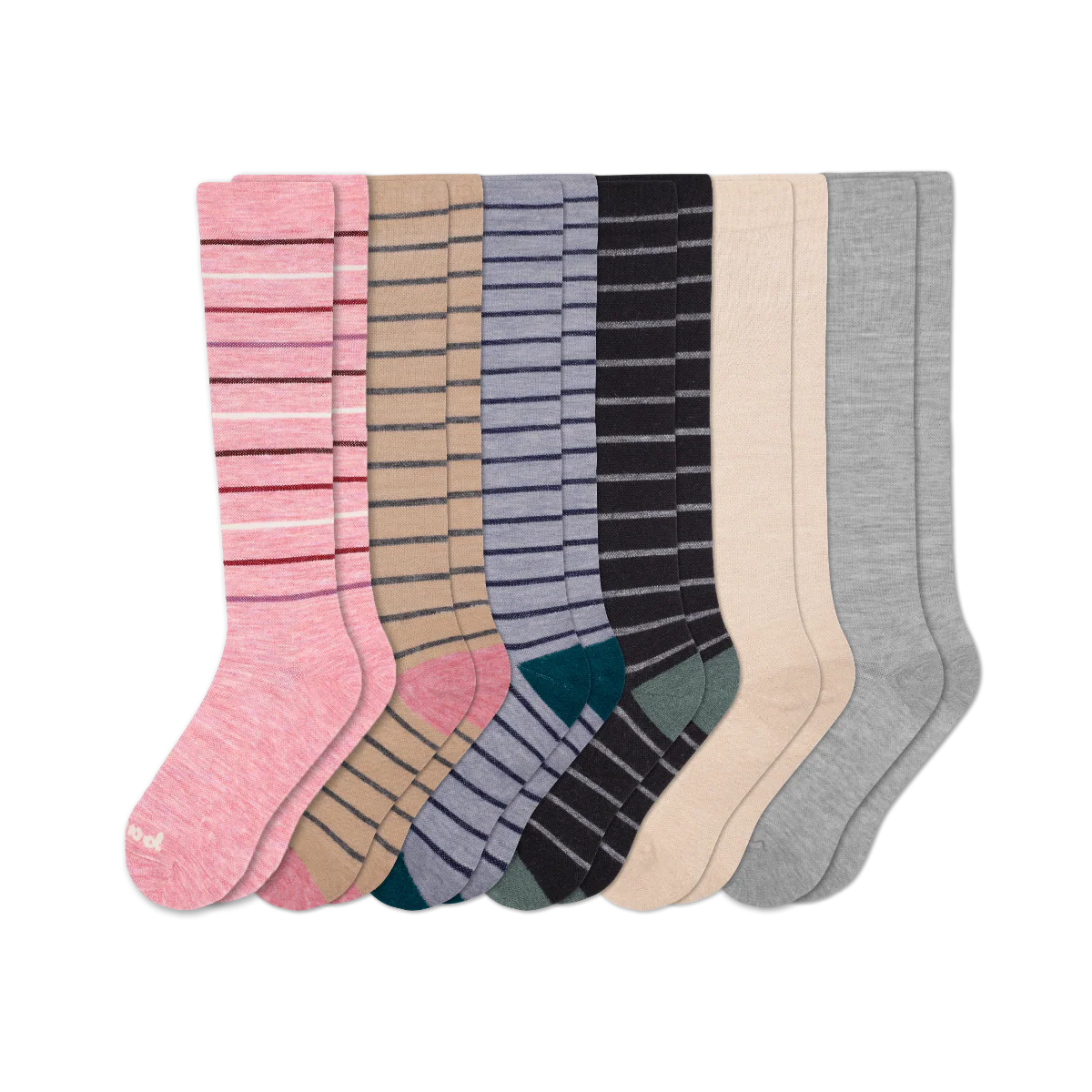 6 Pack - Women's Compression Socks - Image 231