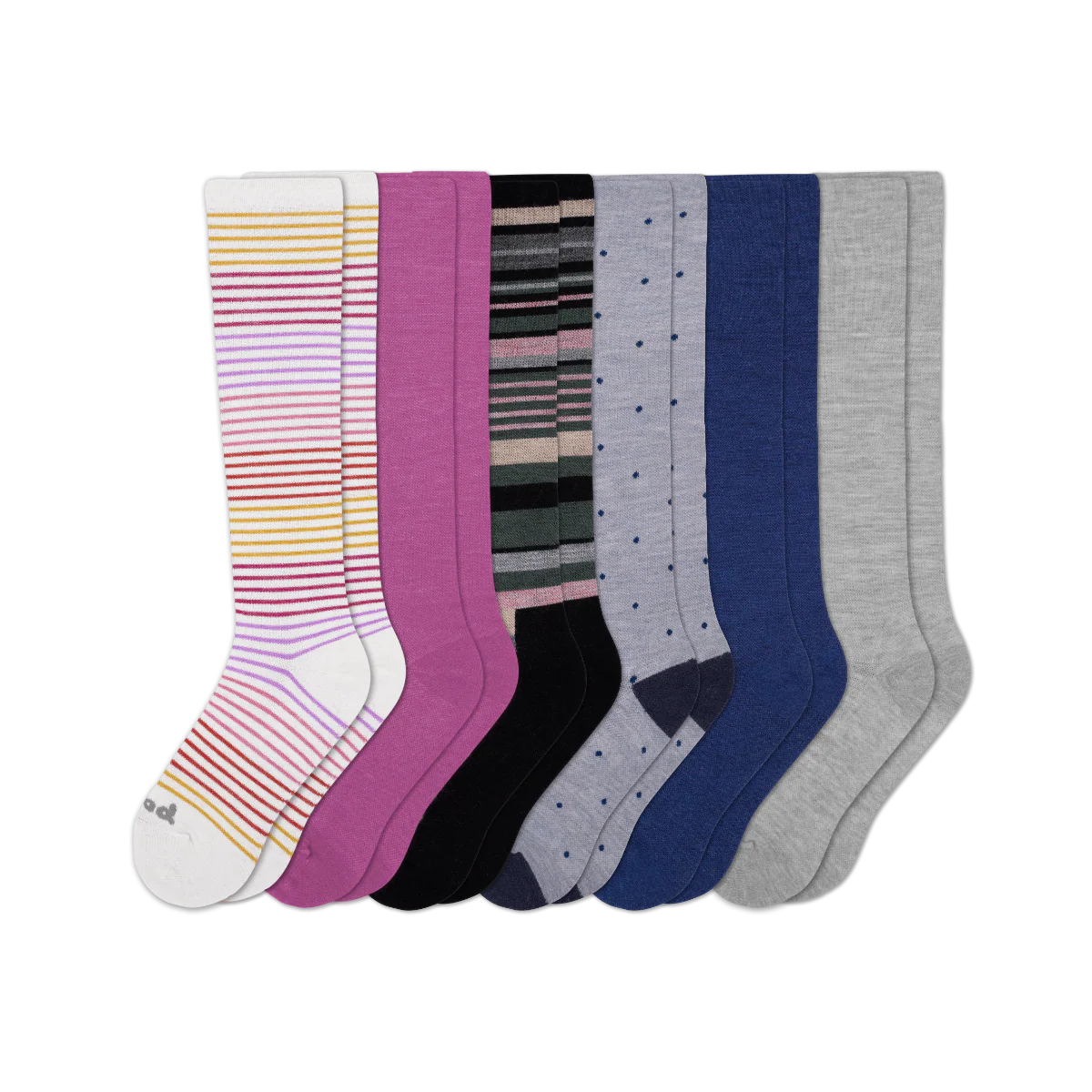 6 Pack - Women's Compression Socks - Image 232