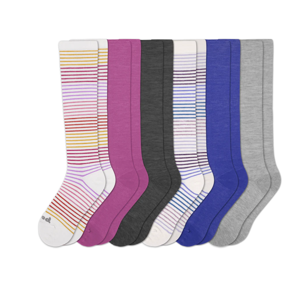 6 Pack - Women's Compression Socks - Image 29