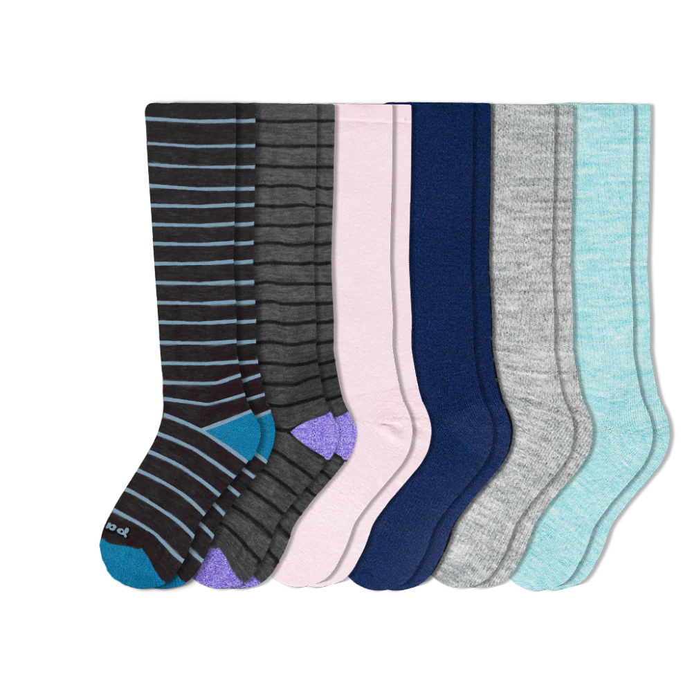 6 Pack - Women's Compression Socks - Image 3