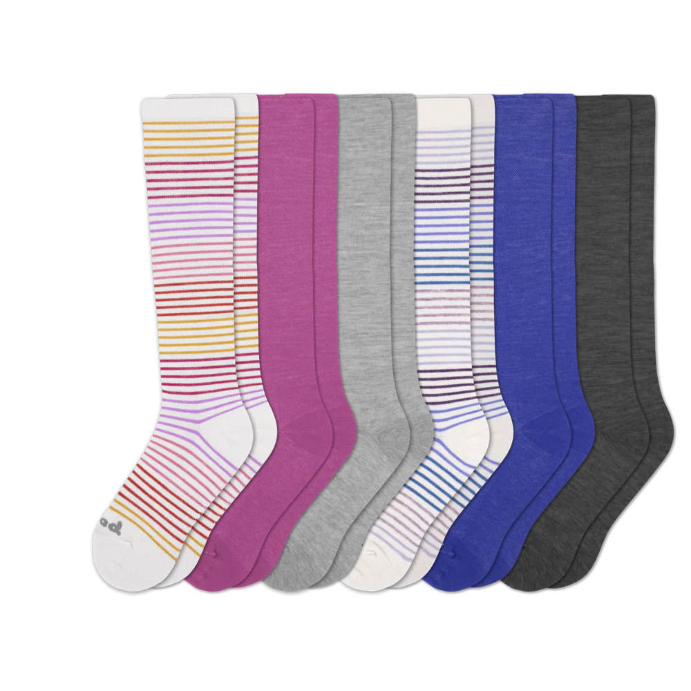 6 Pack - Women's Compression Socks - Image 31