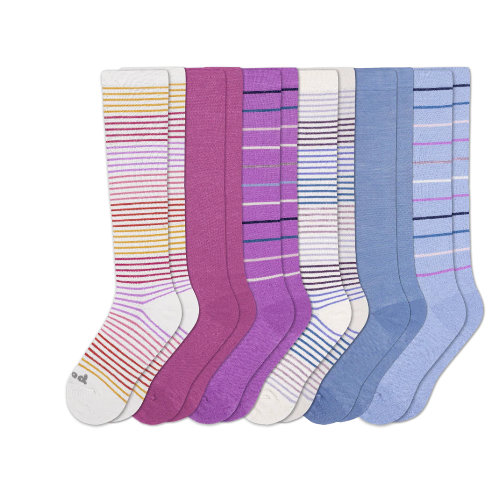 6 Pack - Women's Compression Socks - Image 33