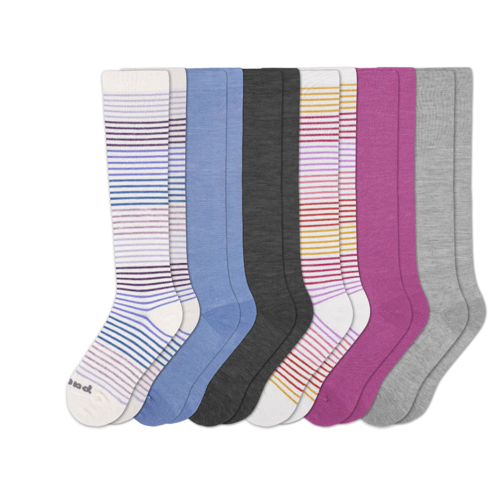 6 Pack - Women's Compression Socks - Image 35