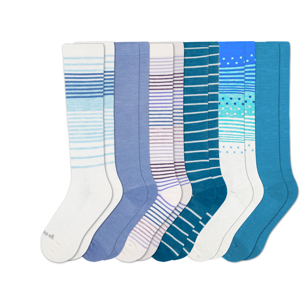 6 Pack - Women's Compression Socks - Image 42
