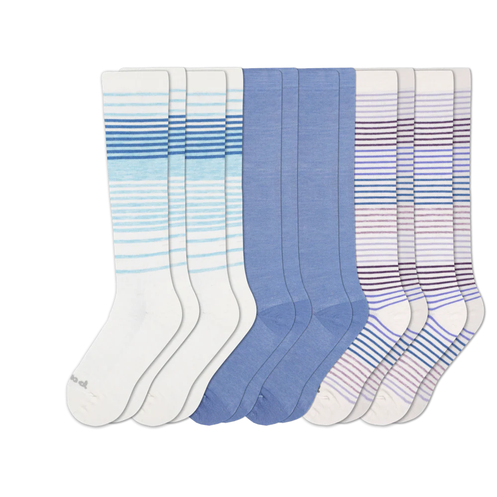 6 Pack - Women's Compression Socks - Image 47