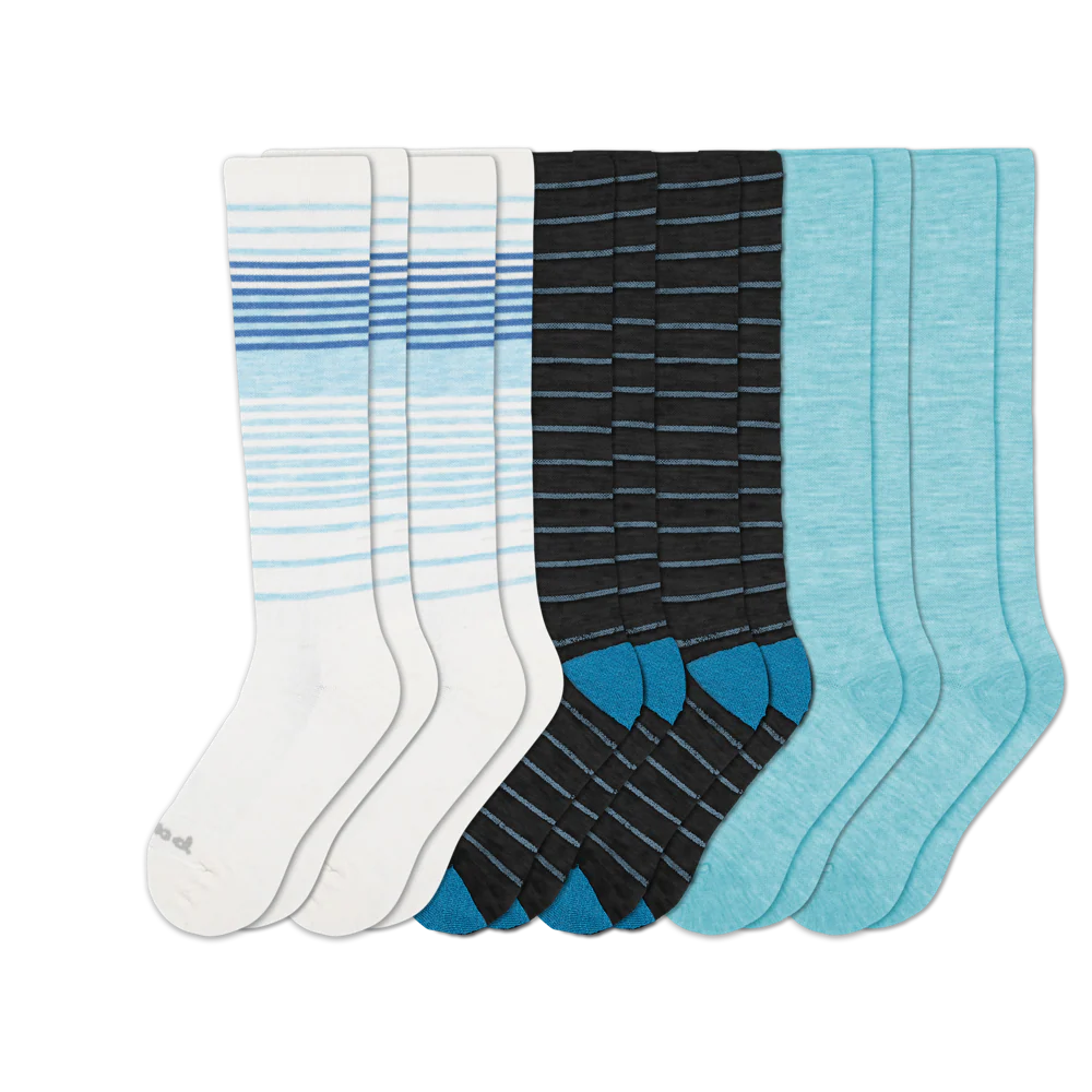 6 Pack - Women's Compression Socks - Image 50