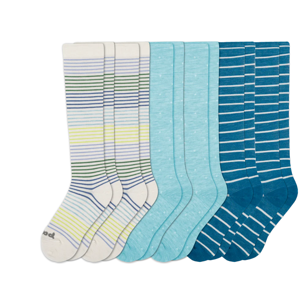 6 Pack - Women's Compression Socks - Image 54