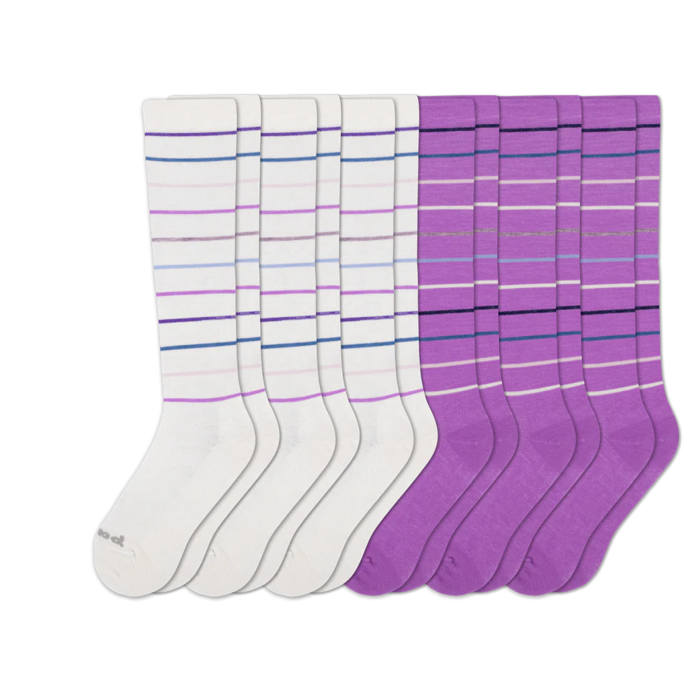 6 Pack - Women's Compression Socks - Image 55