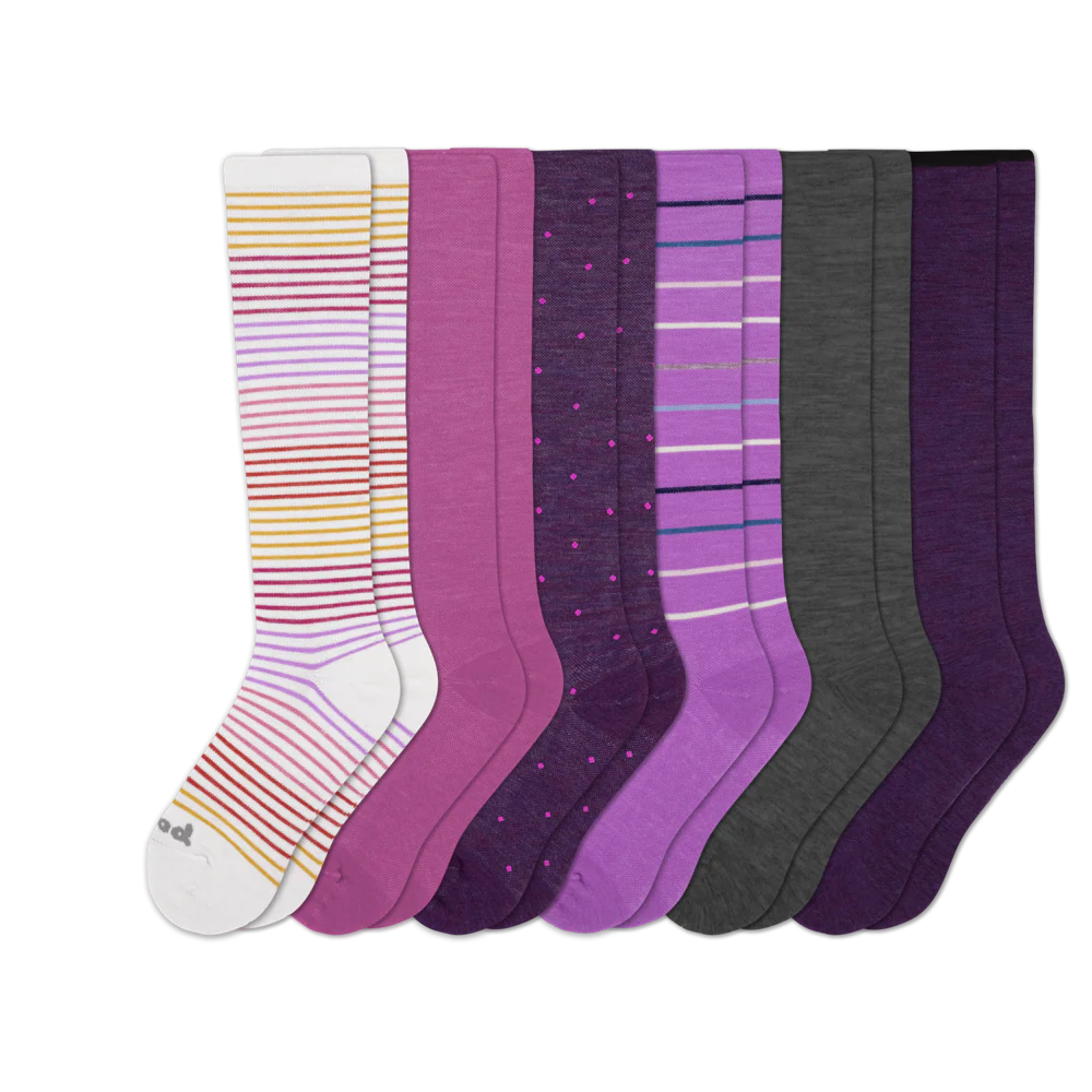 6 Pack - Women's Compression Socks - Image 57