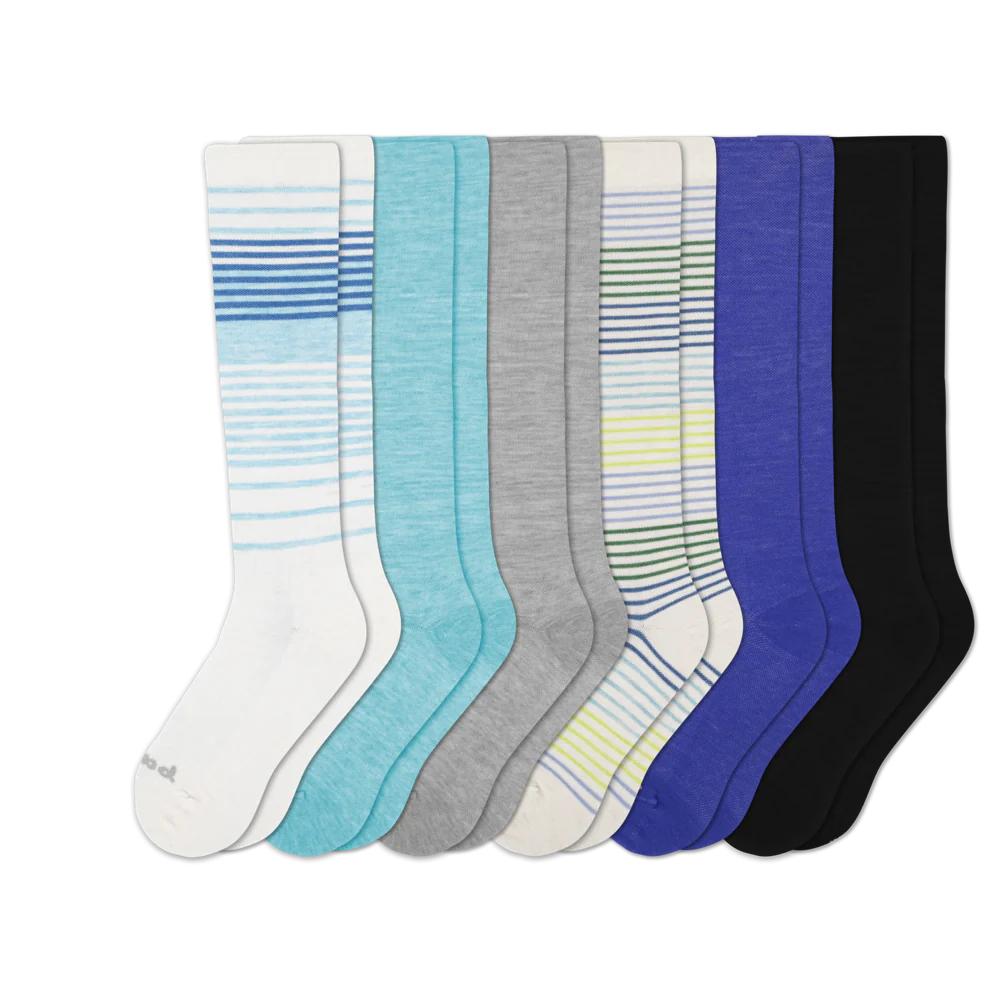 6 Pack - Women's Compression Socks - Image 60