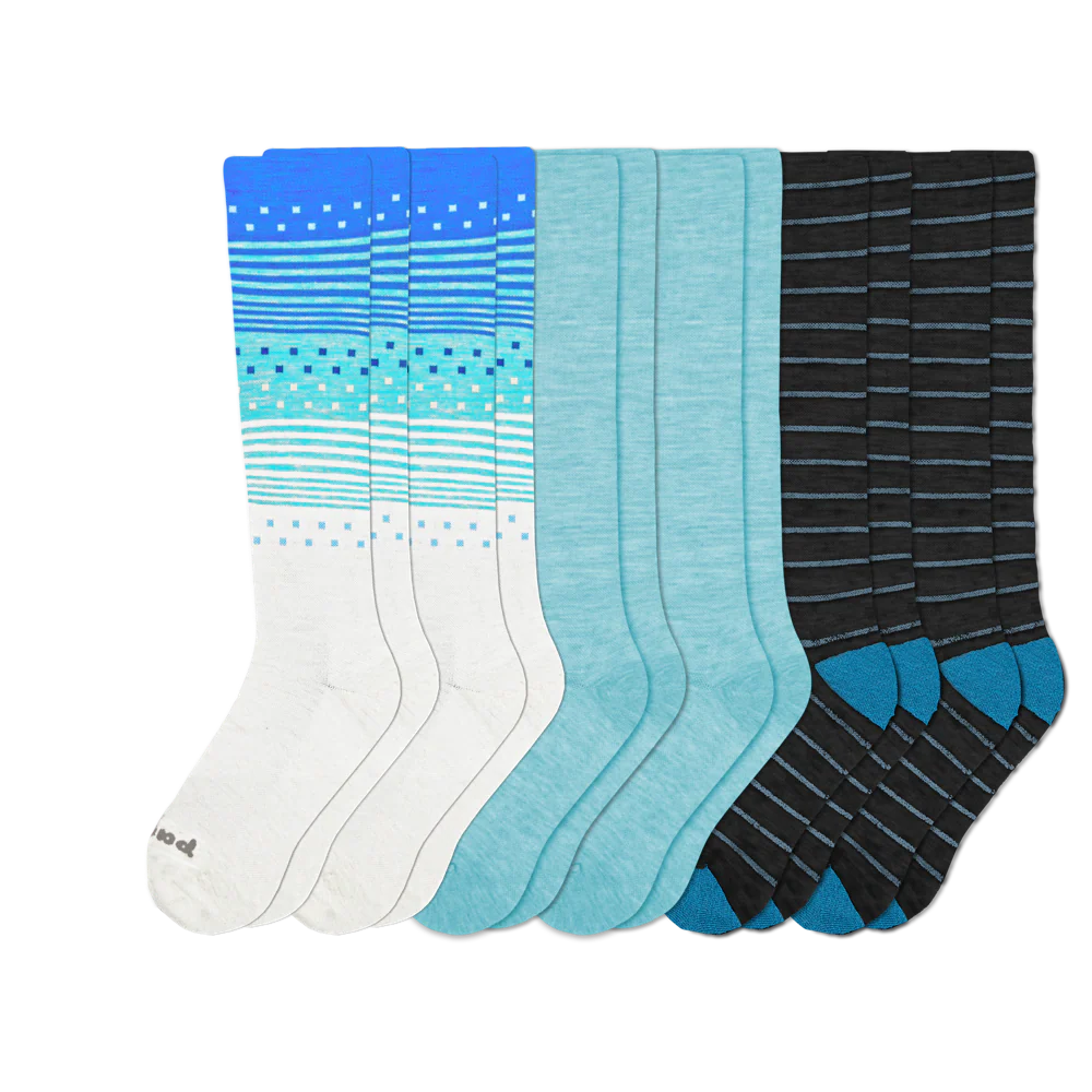 6 Pack - Women's Compression Socks - Image 63