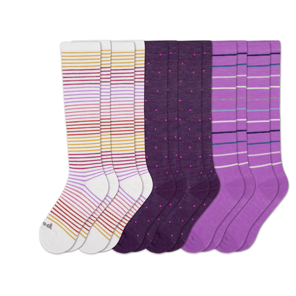 6 Pack - Women's Compression Socks - Image 66